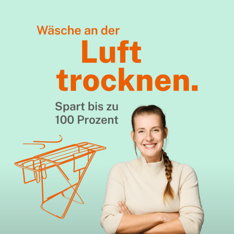 Trockner kosten viel Strom
